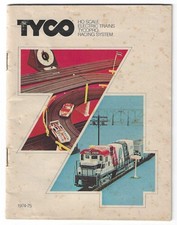 1974-75 TYCO HO Scale Electric Trains TYCOPRO Racing System Original Catalog