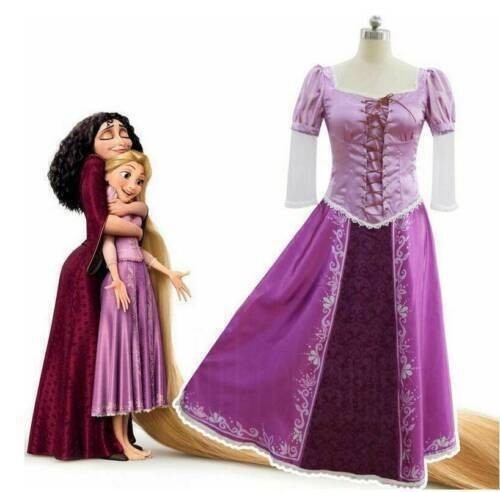 Adult rapunzel cosplay costume - adult,