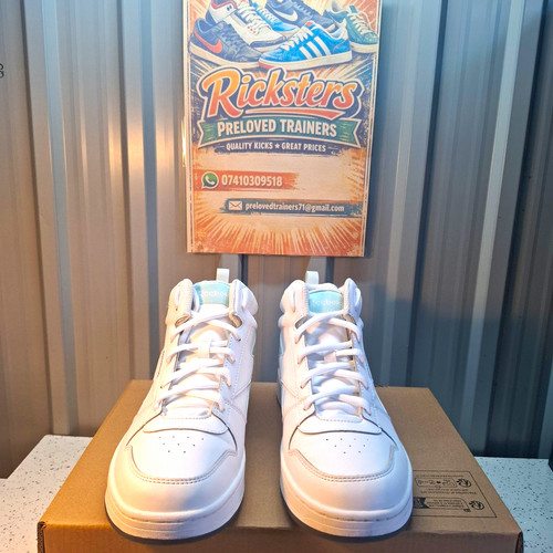 Reebok white light blue - blue, unisex