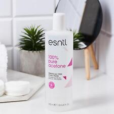 ESNTL 100% Pure Acetone Nail Polish Remover (Super Strength Formula)
