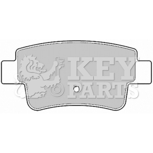 Brake pads set for - brake, vauxhall