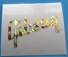 Gibson  Guitar Headstock decal,sticker PERLOID GOLD or RED X1