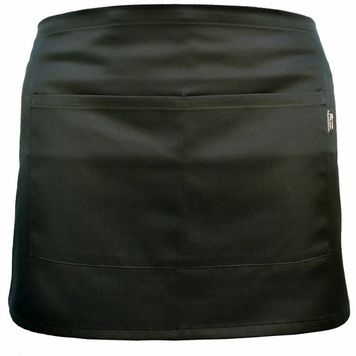 Waist apron with pockets - waist, pockets/