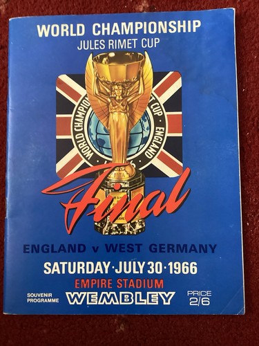 Genuine 1966 world cup final - world,