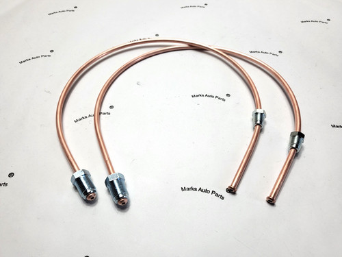 Rear brake pipes - 2x,