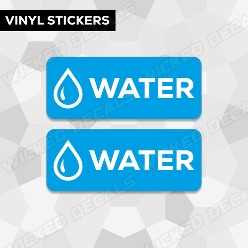 Water vinyl stickers - 2,