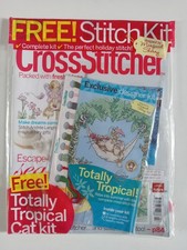 Cross Stitcher Magazine July 2008 Issue 201 With Cat Kit
