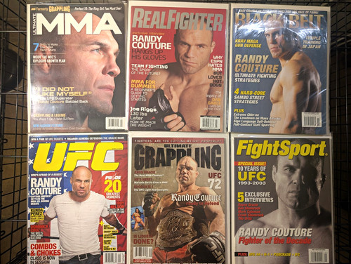 Vintage mma magazine lot - mma, (6)