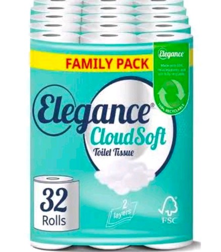 Elegance cloudsoft toilet - elegance,