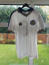 Leeds United retro home admiral 1977 - 81 football shirt number 8 on back size M