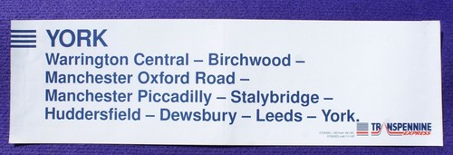 York 2152 transpennine - york,