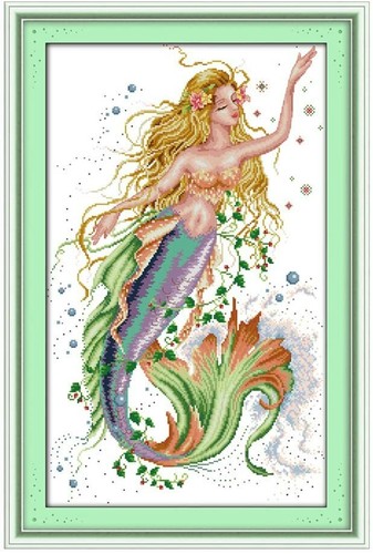 The mermaid counted cross - the,