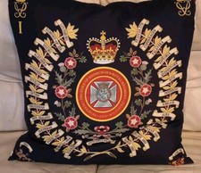 The Duke Of Edinburghs Royal Regiment, Berkshire/Wiltshire Colours cushion cover