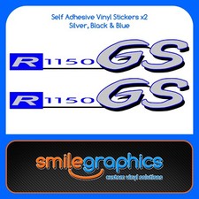 BMW R1150GS Tank Decals. Black