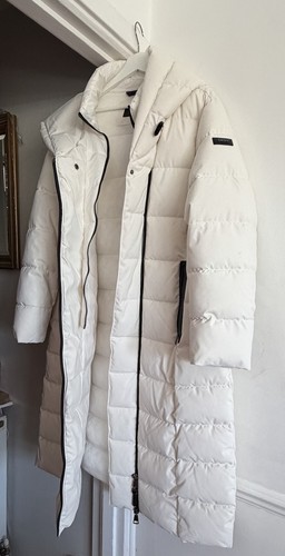Dkny white women coat xl - dkny,