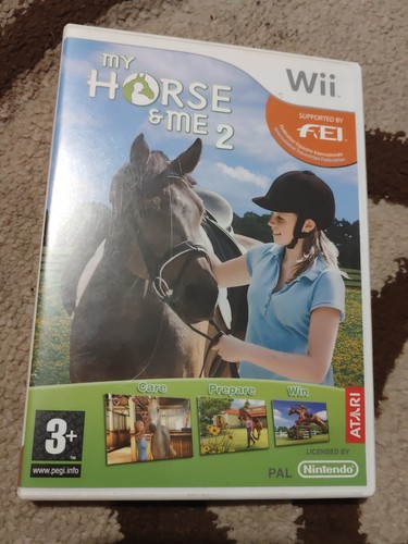 Nintendo wii horse and 2 - wii,