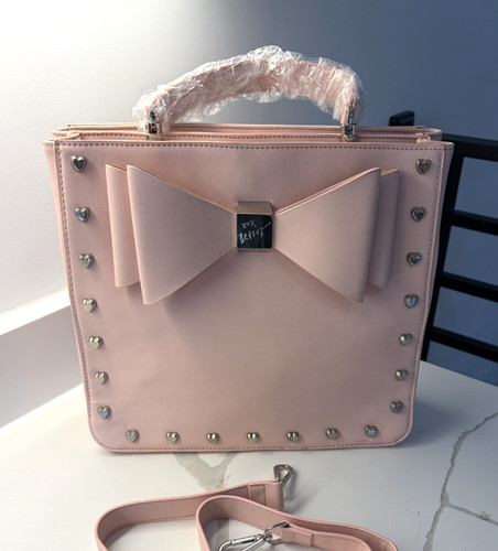 Betsey johnson pink bow - johnson,