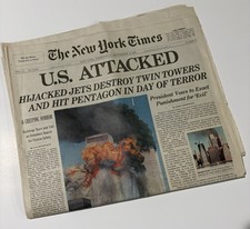 New York Times 9/12/2001