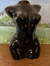 Female silhouette body - female, vase
