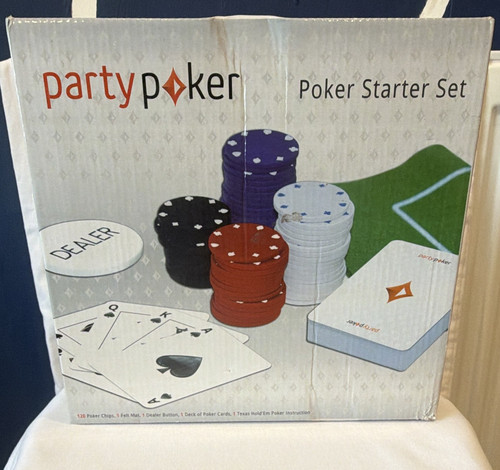 Partypoker poker starter set - poker,