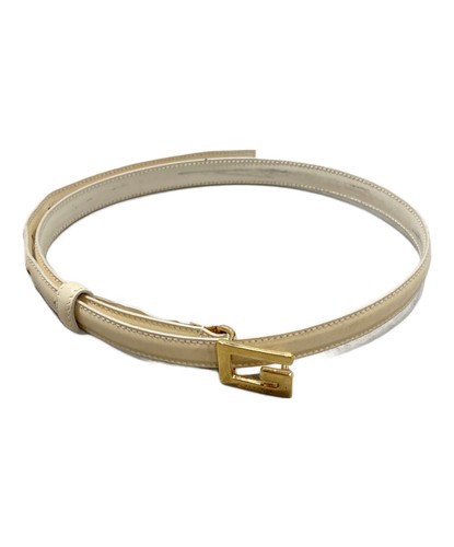 Gucci buckle leather belt - gucci,