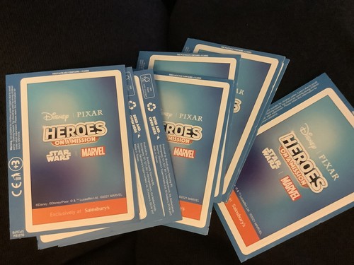 Heroes mission cards - a,