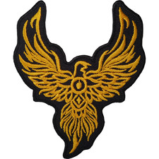 Phoenix Iron On Patch Bird