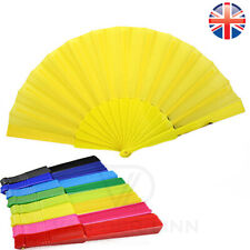 VDL Hand Fan Folding Held Portable Spanish Dances Fabric Folding Party Wedding