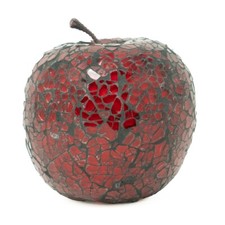 Mosaic Glass Apple (Red) Home