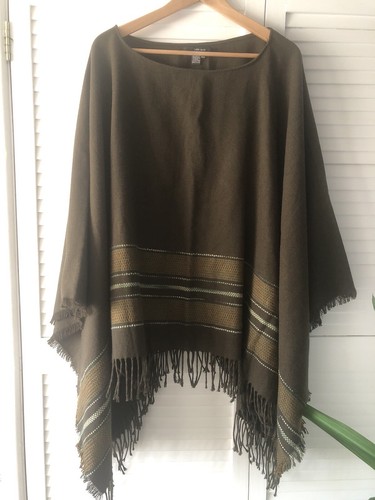 Zara poncho wrap shawl - poncho,