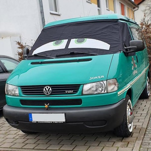 Camper van front - vw, window