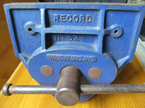 Record bench vise - record,
