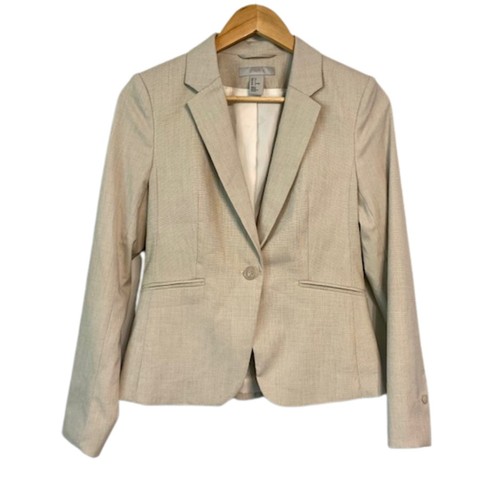 Fitted women tan woven - h&m,