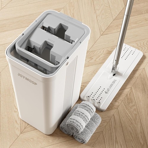 Joymoop flat mop bucket set - mop,