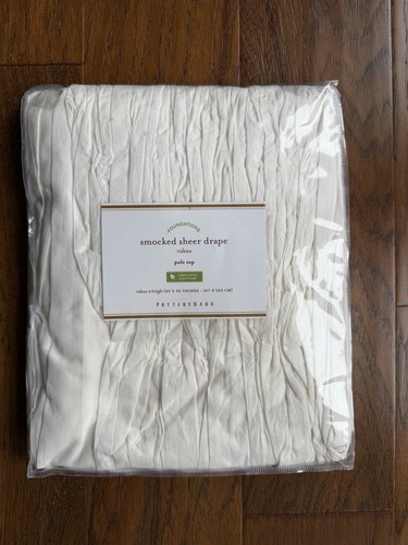 Pottery barn smocked sheer - pottery,
