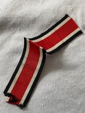 WW2 Iron Cross 2nd Class Original Ribbon for Civilian Wear Version