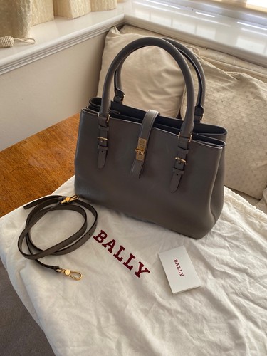 Bally boom grey leather - 'boom',