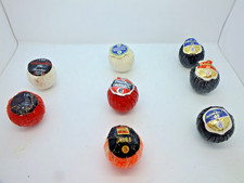 Interesting Collection of 8 Vintage Golf Balls, All Wrapped