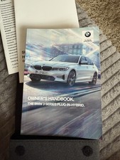 BMW 3 Series Plug-In-Hybrid Owners Handbook Manual and Wallet 16-20