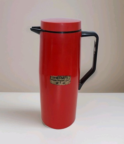 Vintage thermos red - vintage,