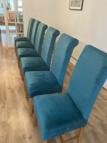 Set dining chairs with - 6,