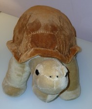 Ravensden Tortoise Beige Brown Plush Standing Toy Soft Stuffed Animal