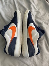 NIKE SB FORCE 58 SKATE SHOE NAVY/WHITE UK 9