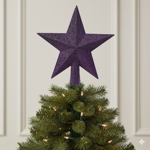 Fig purple christmas tree - christmas,