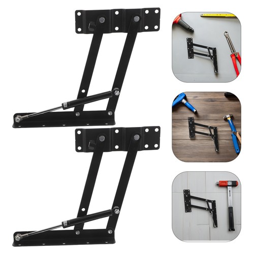 2pcs diy black iron folding - black,