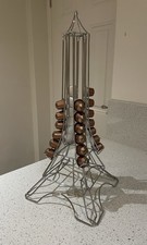 Eiffel Tower Nespresso Capsule Coffee Pod Holder Stack Storage Rack - (44 pods)