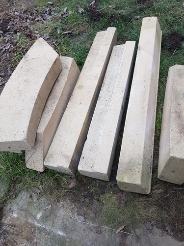 Cast stone cills - arch, 33