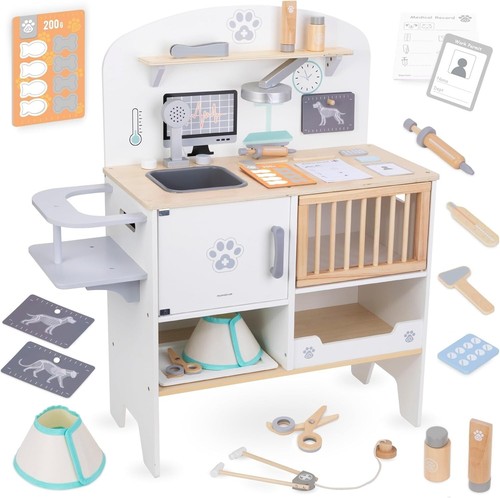 Wooden vet set for kids - set, 3+
