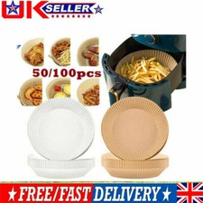 50/200PCS Air Fryer Disposable Paper Liner Non-Stick Pan Parchment Baking Paper.