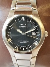 AVIA MARINER QUARTZ BLACK DIAL